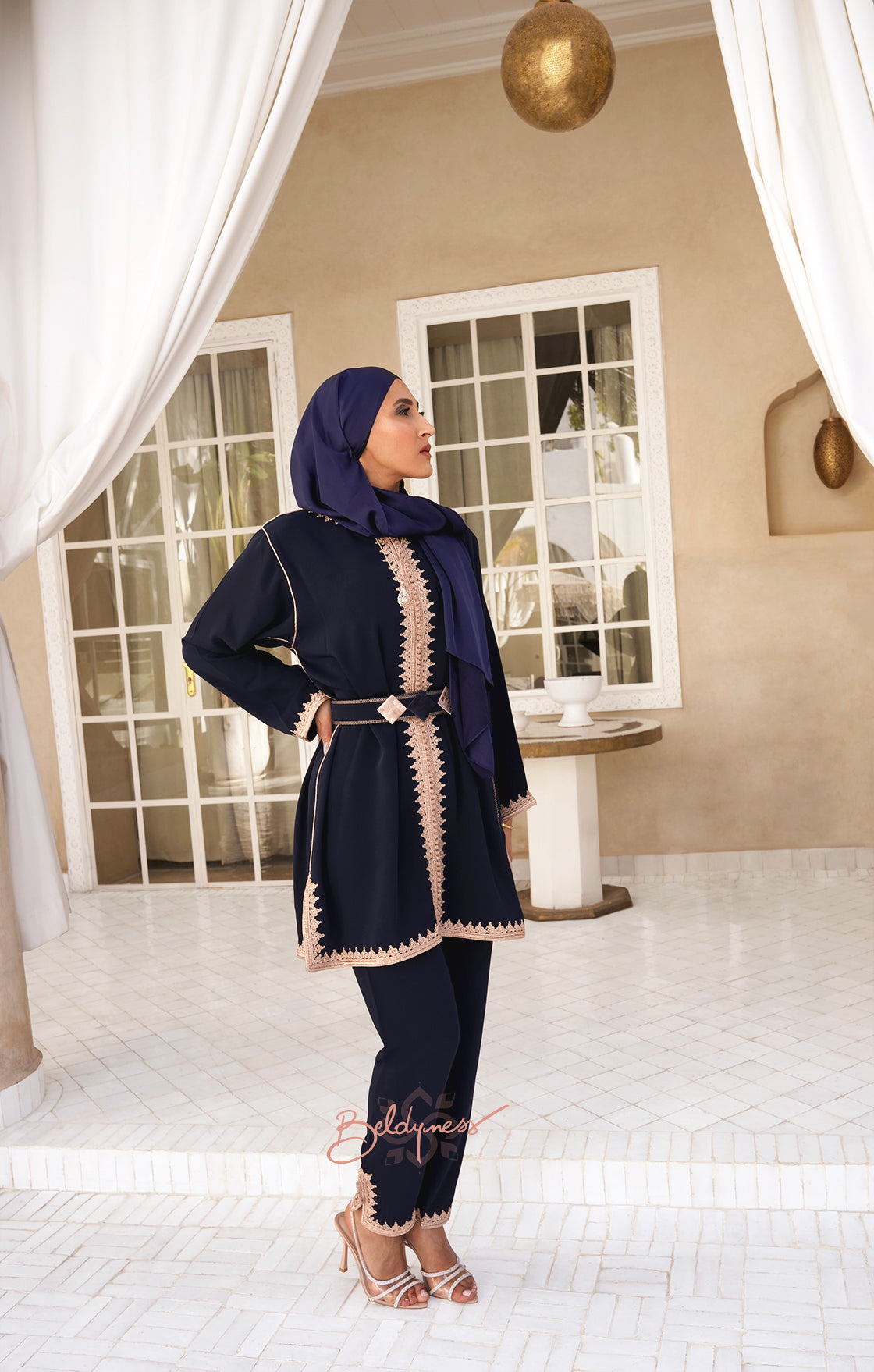 navy blue sahar jabador