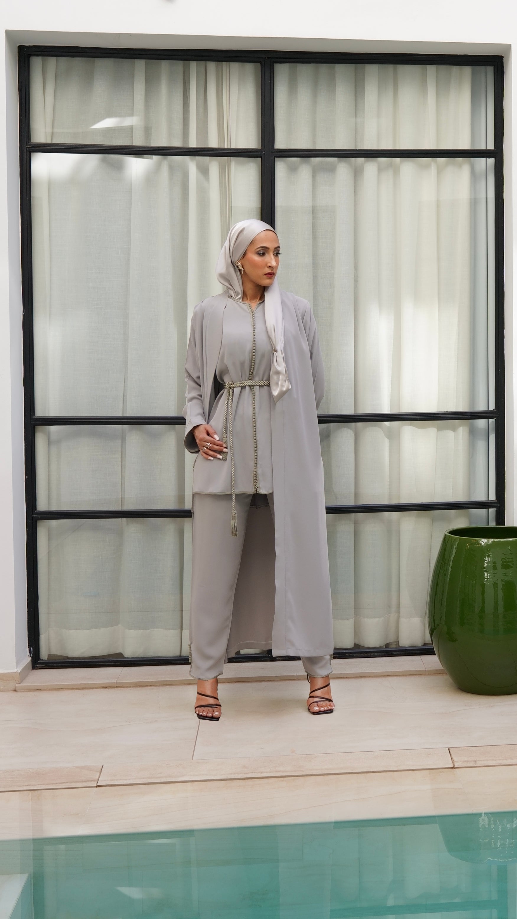 Liyan Sage Grey Set